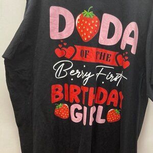 “Birthday girl” woman’s  graphic shirt sz 3x